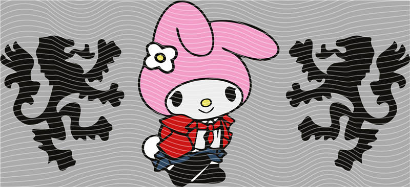 16oz Sanrio-K 129